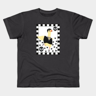 Emo Duck Kids T-Shirt